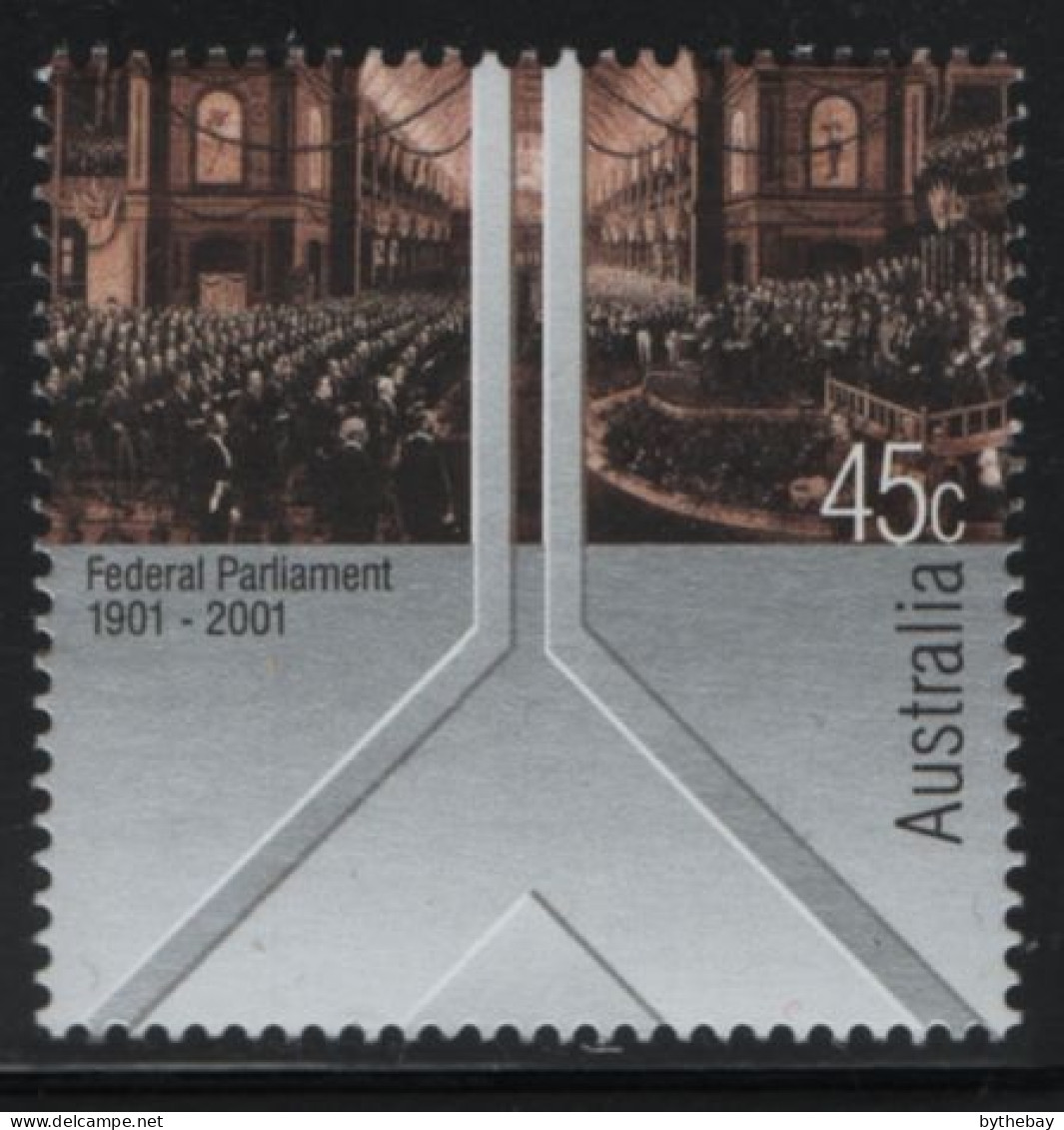 Australia 2001 MNH Sc 1960 45c Opening Of 1st Federal Parliament 1901 - Mint Stamps