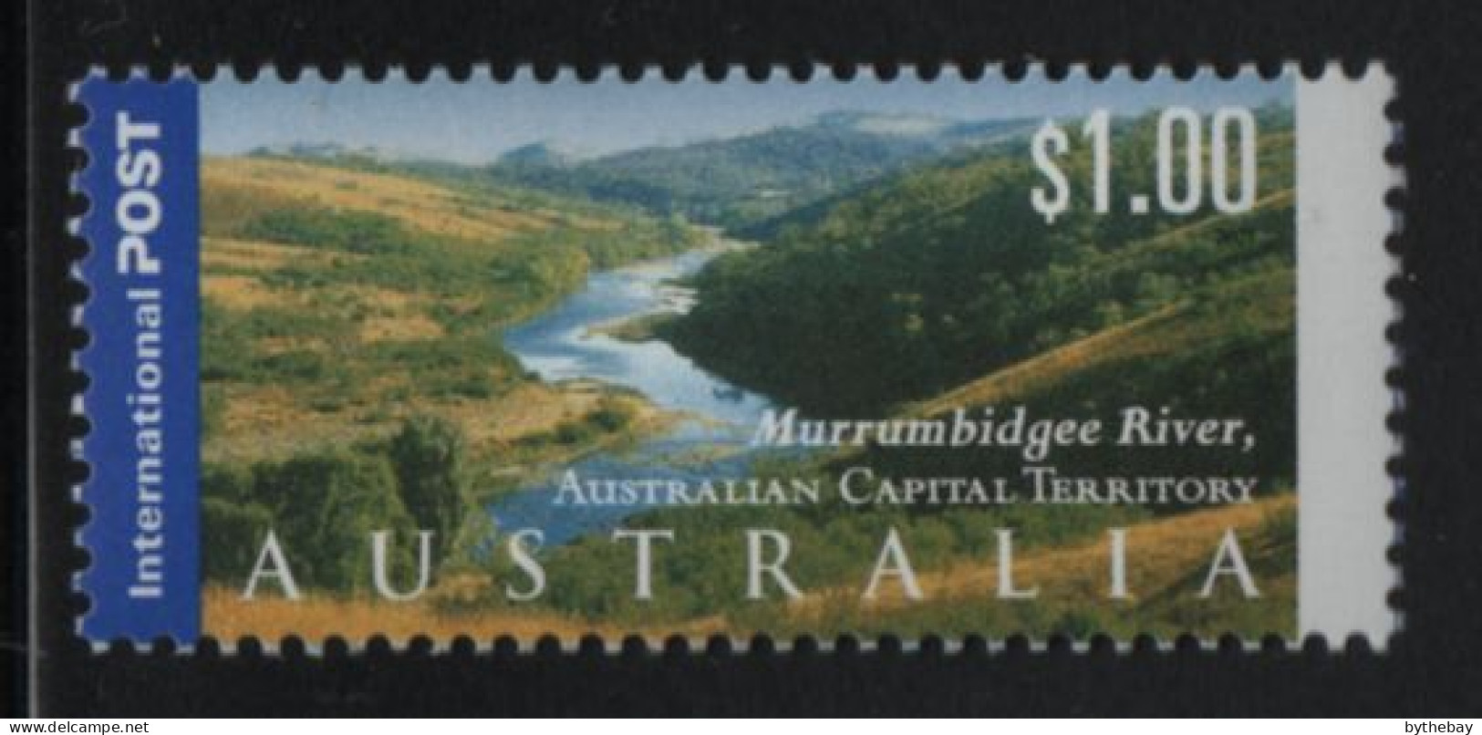 Australia 2001 MNH Sc 1980 $1 Murrumbidgee River, ACT - Mint Stamps