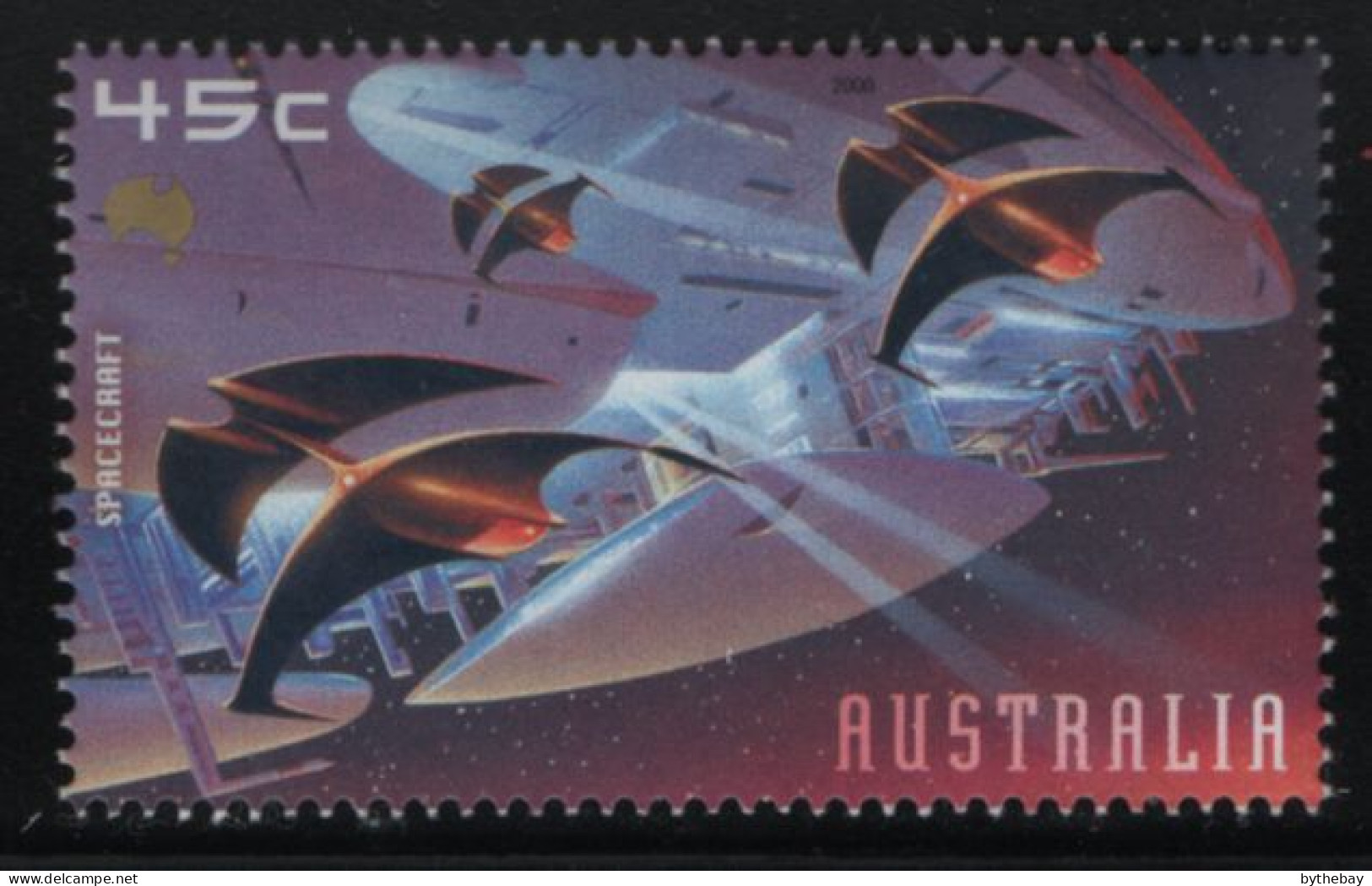 Australia 2000 MNH Sc 1912 45c Spacecraft Space - Neufs