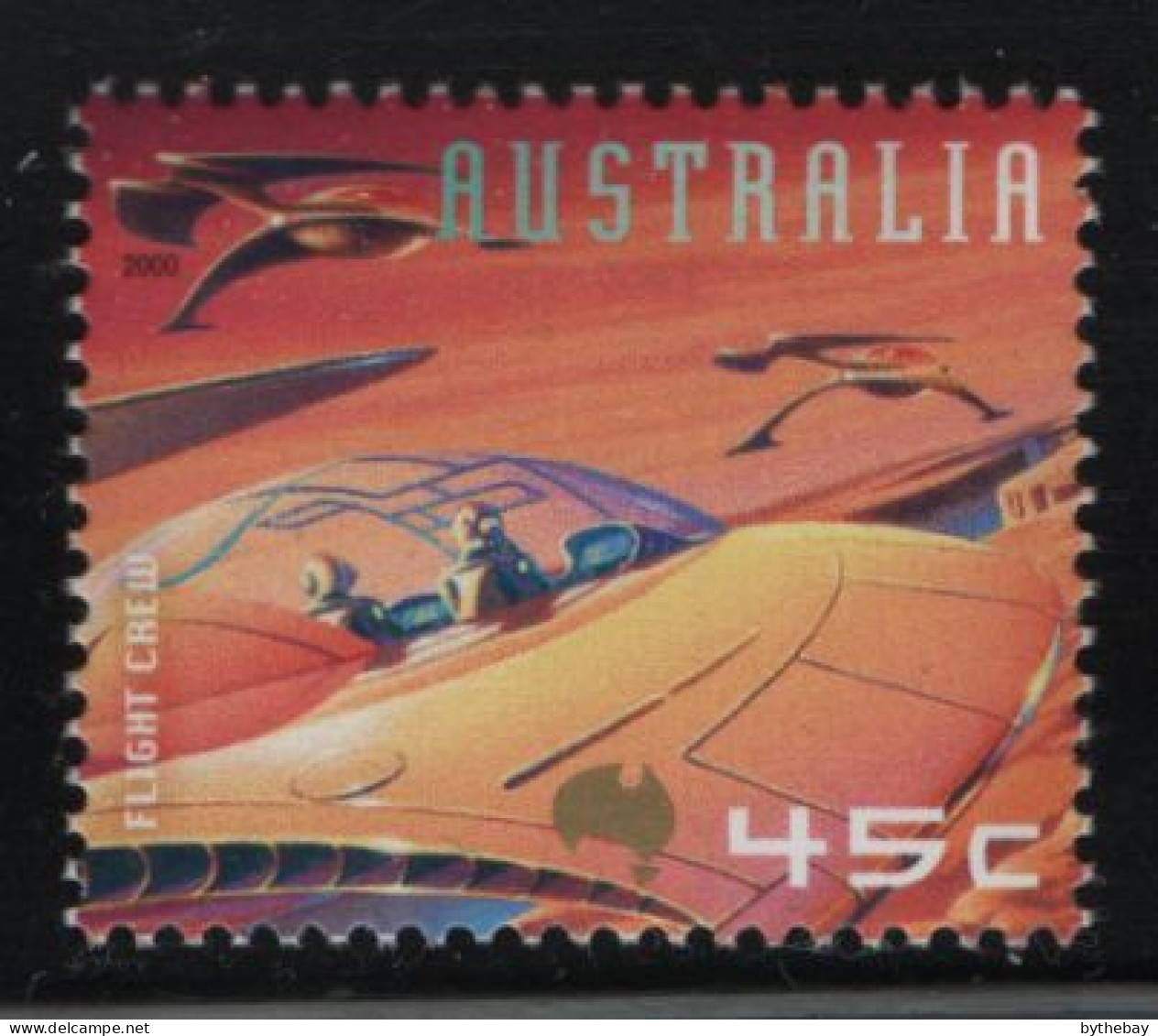 Australia 2000 MNH Sc 1908 45c Flight Crew Space - Ongebruikt