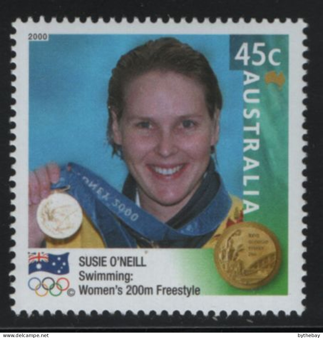 Australia 2000 MNH Sc 1895 45c Susie O'Neill Gold Medalist - Neufs