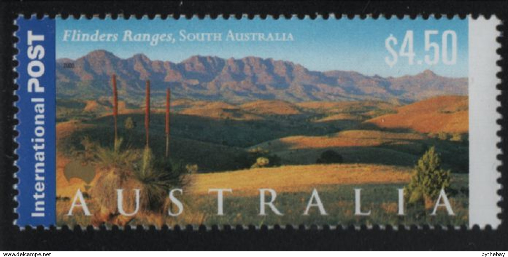 Australia 2000 MNH Sc 1844 $4.50 Flinders Ranges, South Australia - Ungebraucht