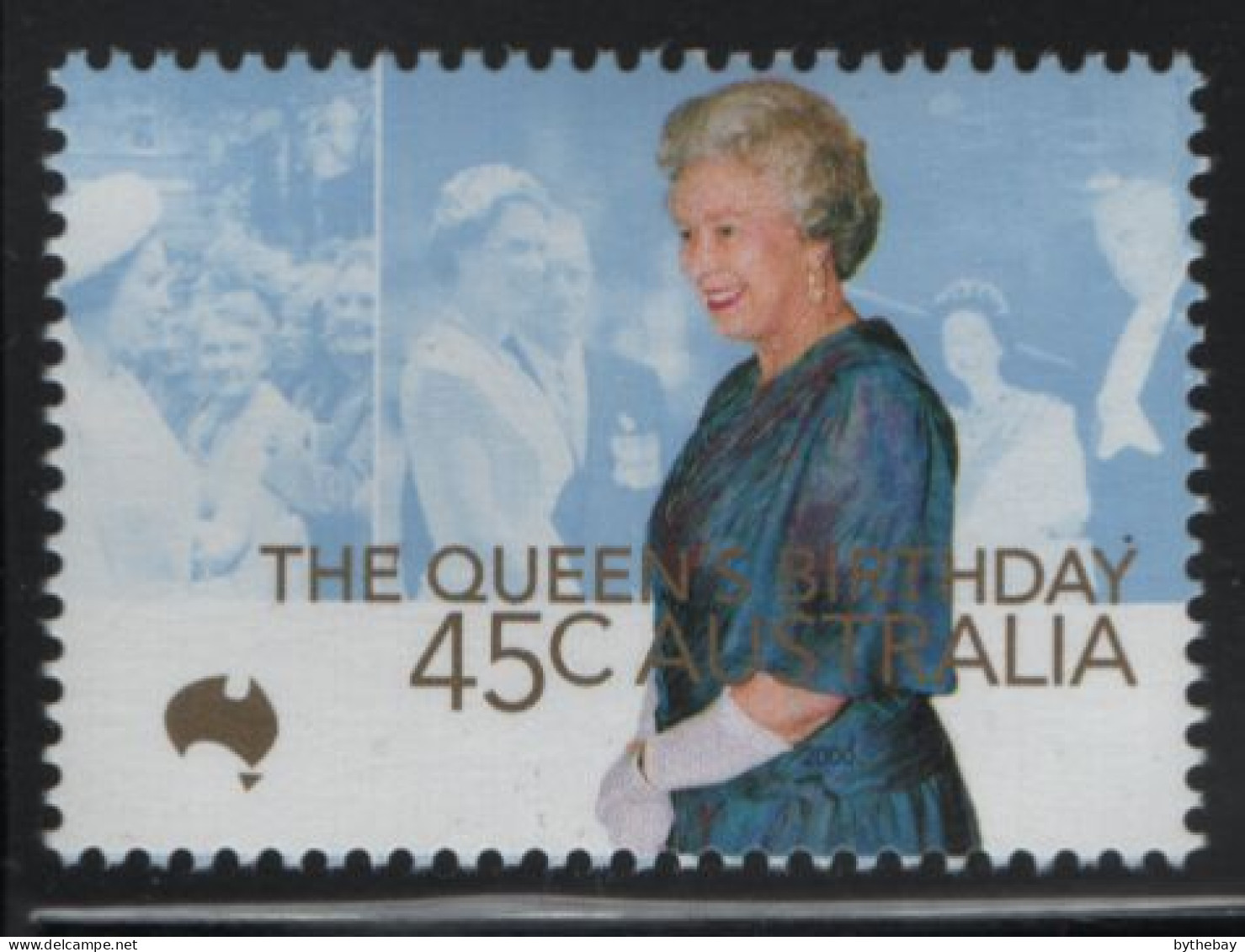 Australia 2000 MNH Sc 1828 45c QEII 74th Birthday - Neufs