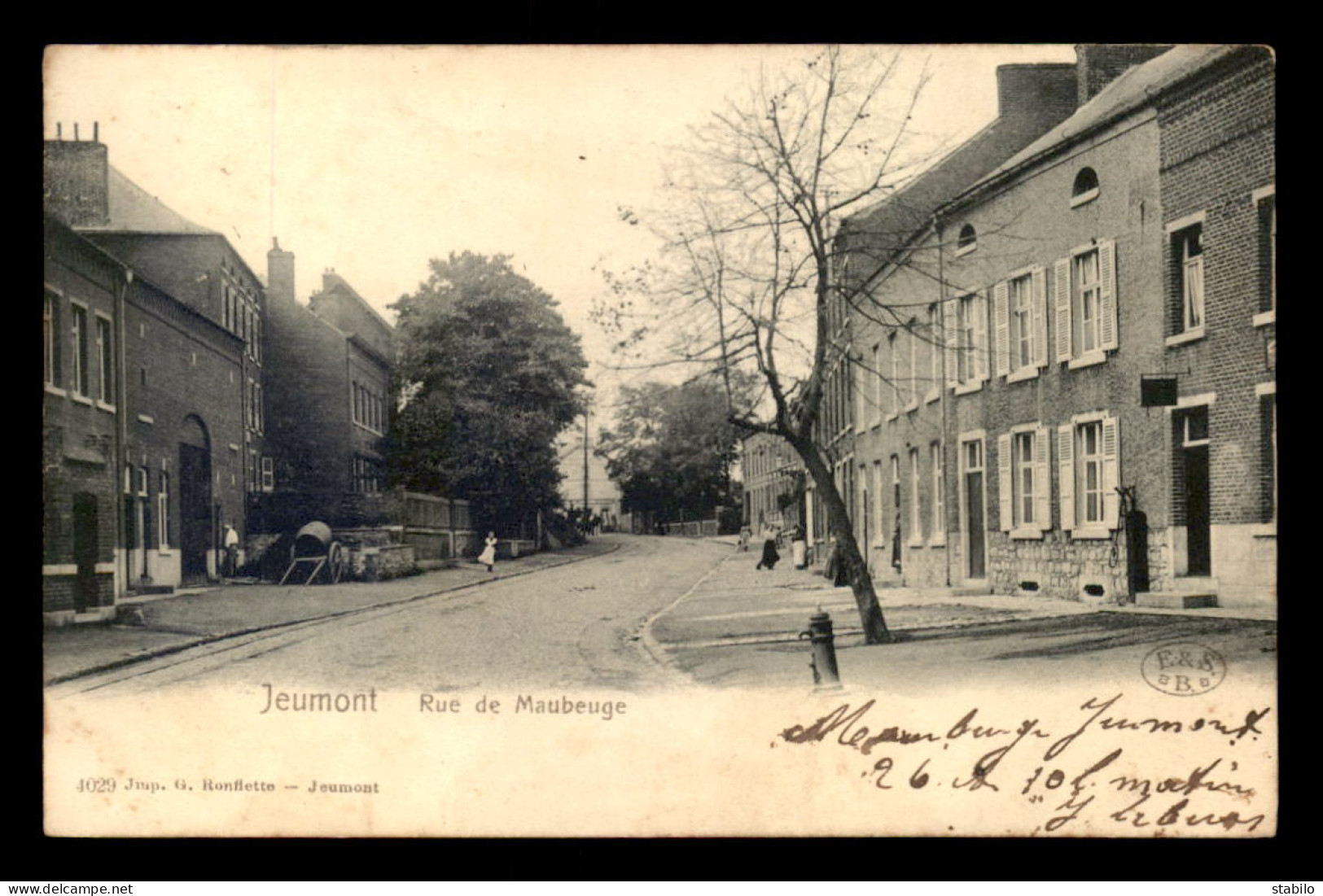 59 - JEUMONT - RUE DE MAUBEUGE - Jeumont
