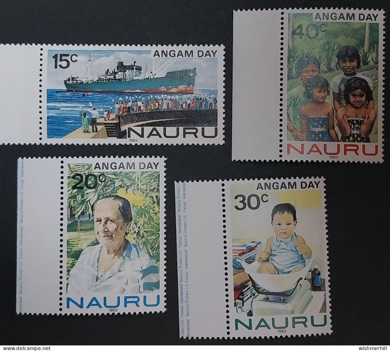 Nauru, Série Complète YT 271/274 Neuve **, Journée ANGAM. Cote 2.75 € - Nauru