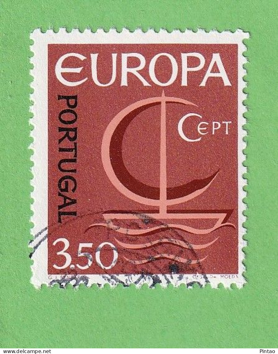 PTS14625- PORTUGAL 1966 Nº 984- USD (Europa CEPT) - Oblitérés