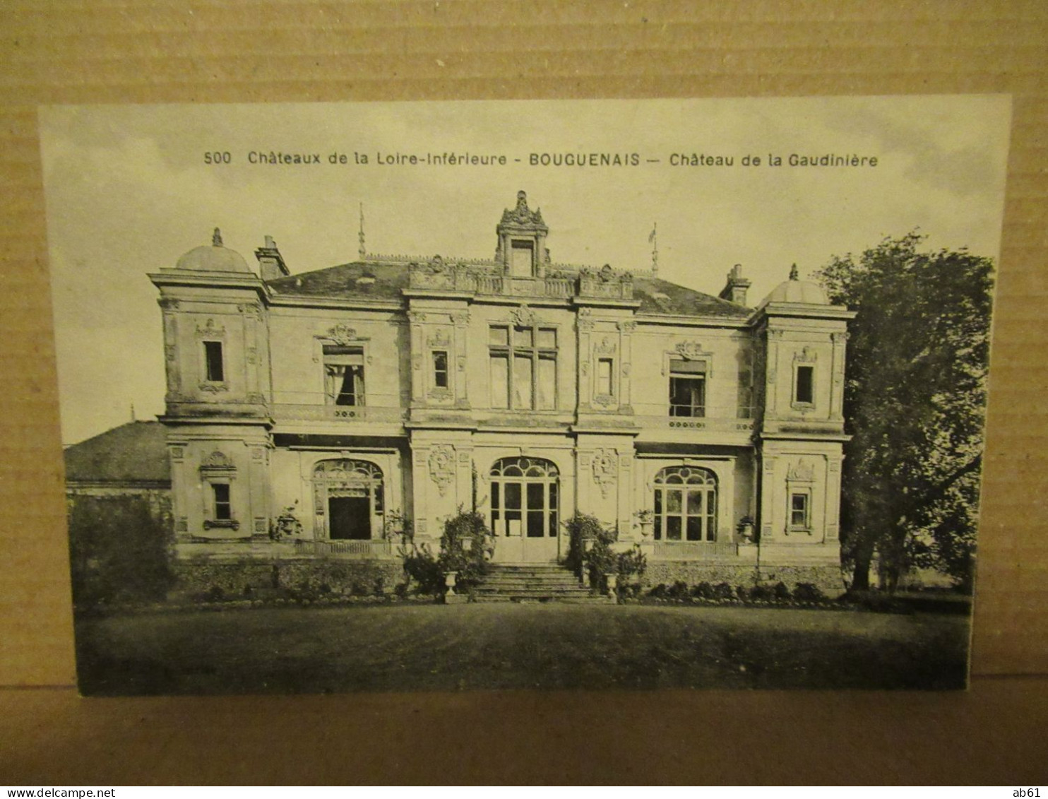 Dept 44 Bouguenais Chateau De La Loire Inférieure Chateau De La Gaudinière écrite - Bouguenais