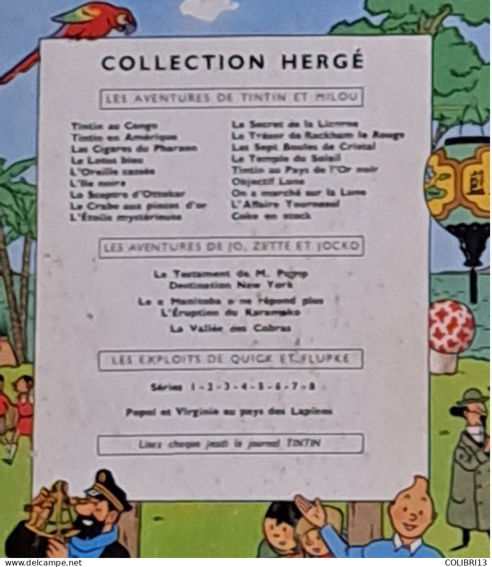 HERGE Le Strtonef H.22 T1 LE TESTAMENT DE M.PUMP  B24 - Hergé