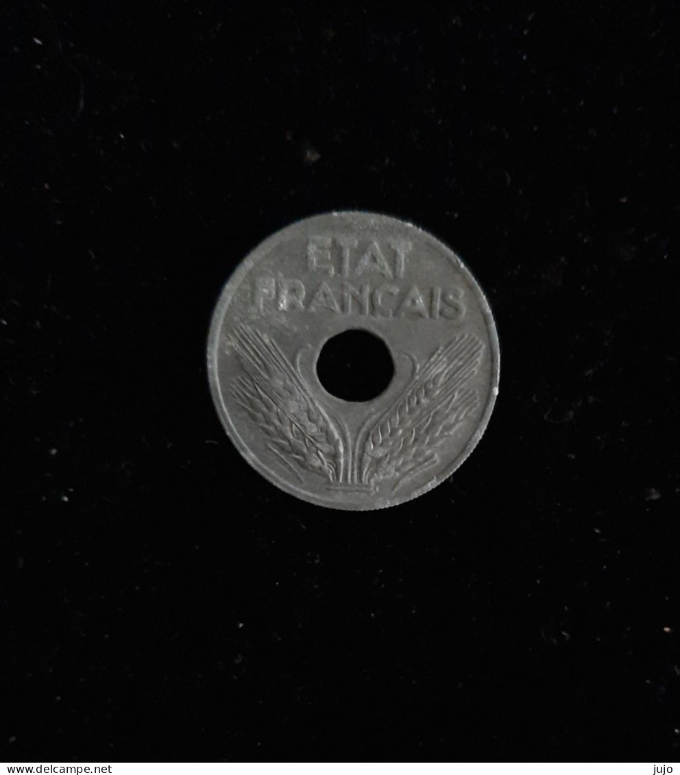 Monnaie - France - Pièce De 20 Centimes 1941 - Etat Français « Zinc » - Otros & Sin Clasificación