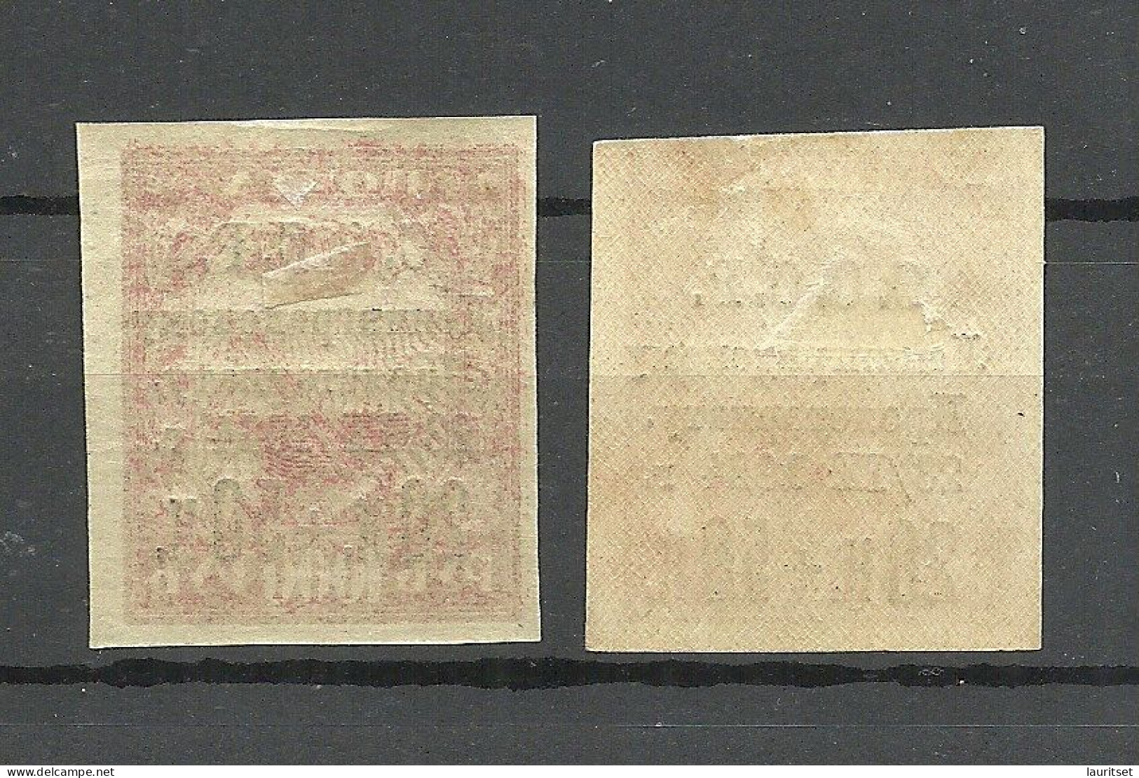 RUSSLAND RUSSIA 1924 Michel 266 * Different Paper Types - Nuovi