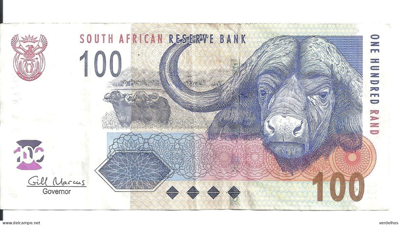 AFRIQUE DU SUD 100 RAND ND2010 VF P 131 B - South Africa