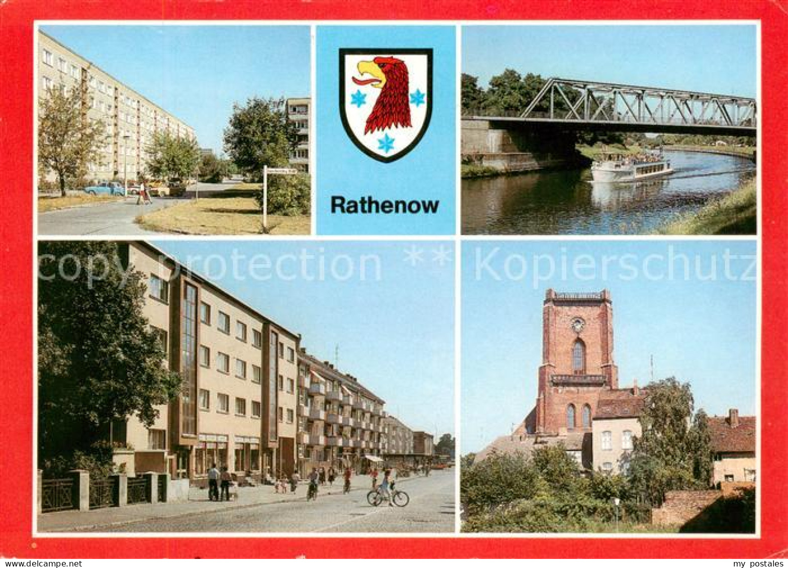 73874270 Rathenow Neubaugebiet Am Bruno Baum Ring Hauptschleuse Mit Bruecke Des  - Rathenow