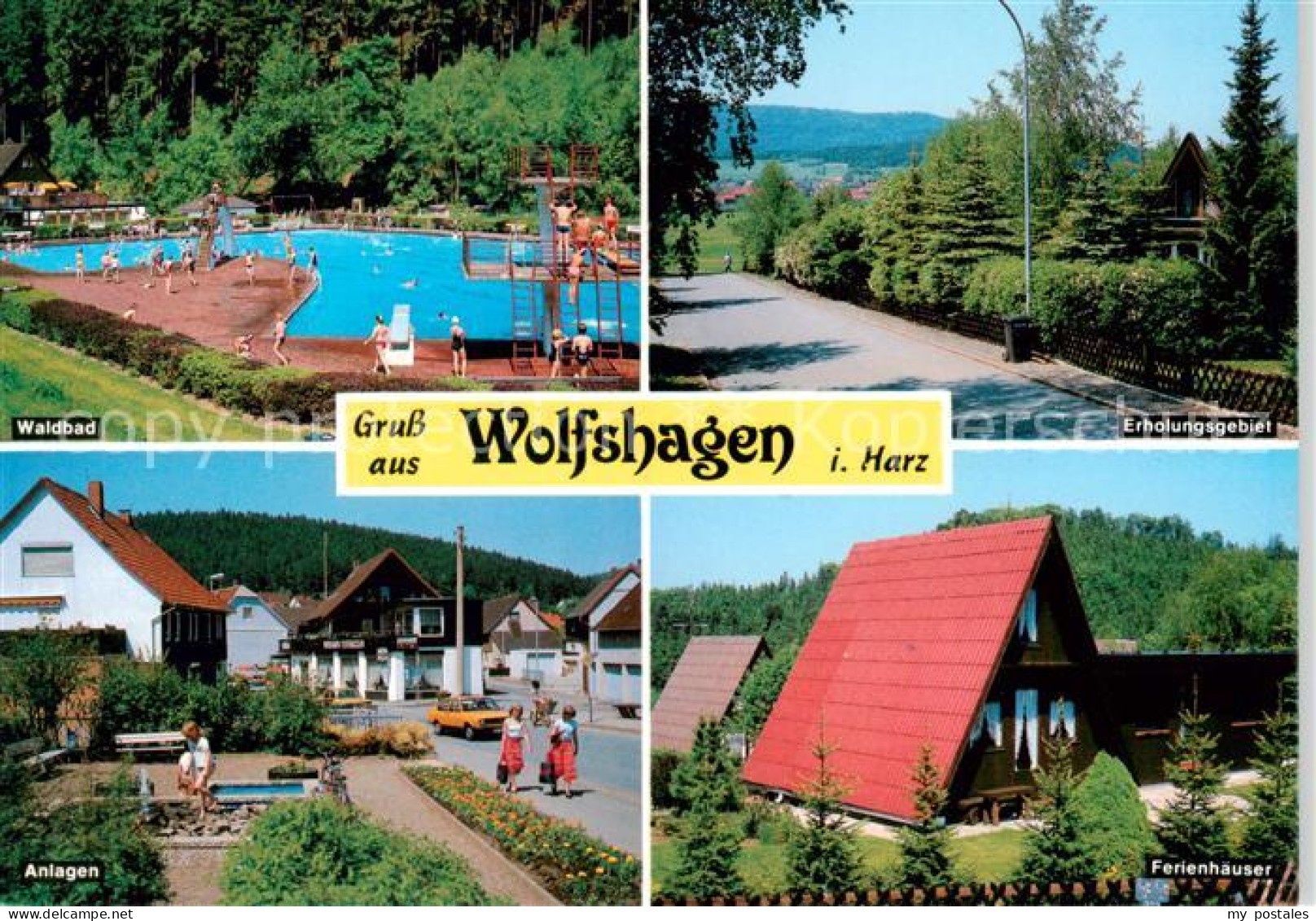 73840317 Wolfshagen Harz Waldbad Erholungsgebiet Anlagen Ferienhaeuser Wolfshage - Langelsheim