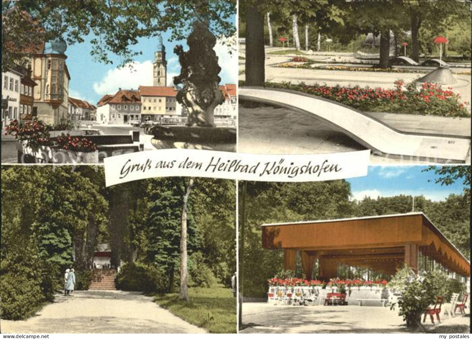 71950655 Bad Koenigshofen Im Grabfeld Minigolf Bad Koenigshofen - Bad Königshofen