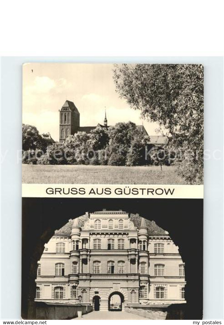 71949966 Guestrow Mecklenburg Vorpommern Dom Schloss Guestrow - Guestrow