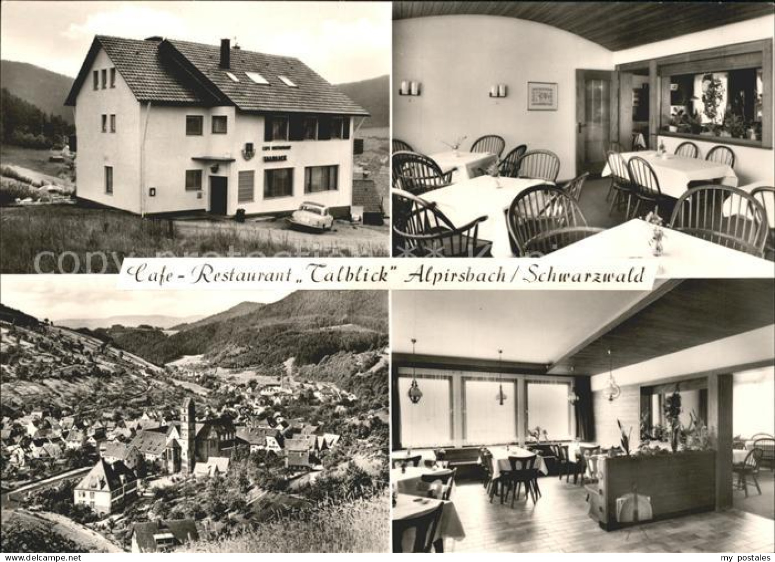 71949487 Alpirsbach Cafe Restaurant Talblick Panorama Kurstadt Schwarzwald Alpir - Alpirsbach