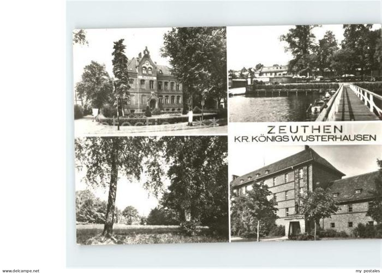 71949204 Zeuthen Rathaus Seebruecke Burg Zeuthen - Zeuthen