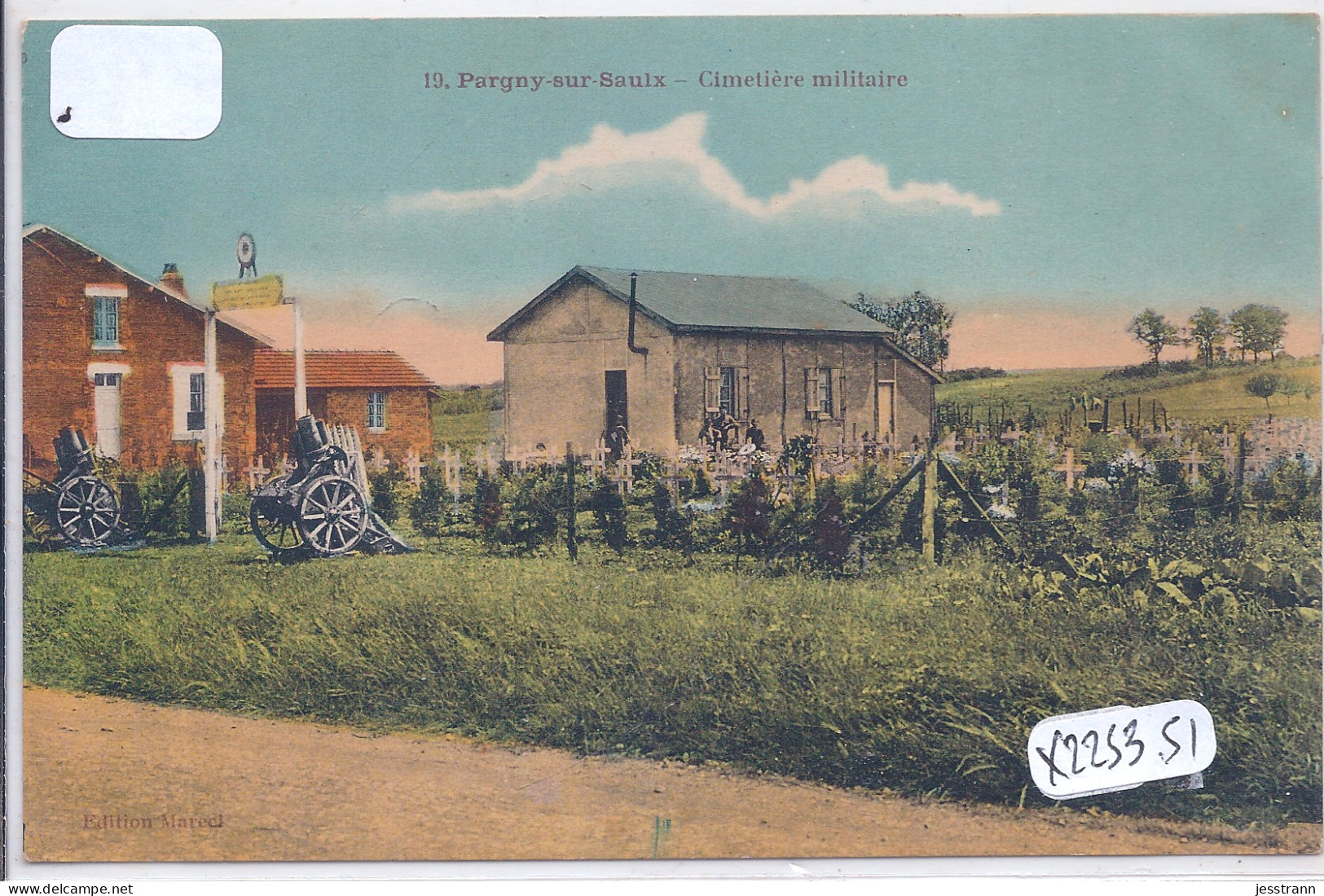 PARGNY-SUR-SAULX- CIMETIERE MILITAIRE - Pargny Sur Saulx