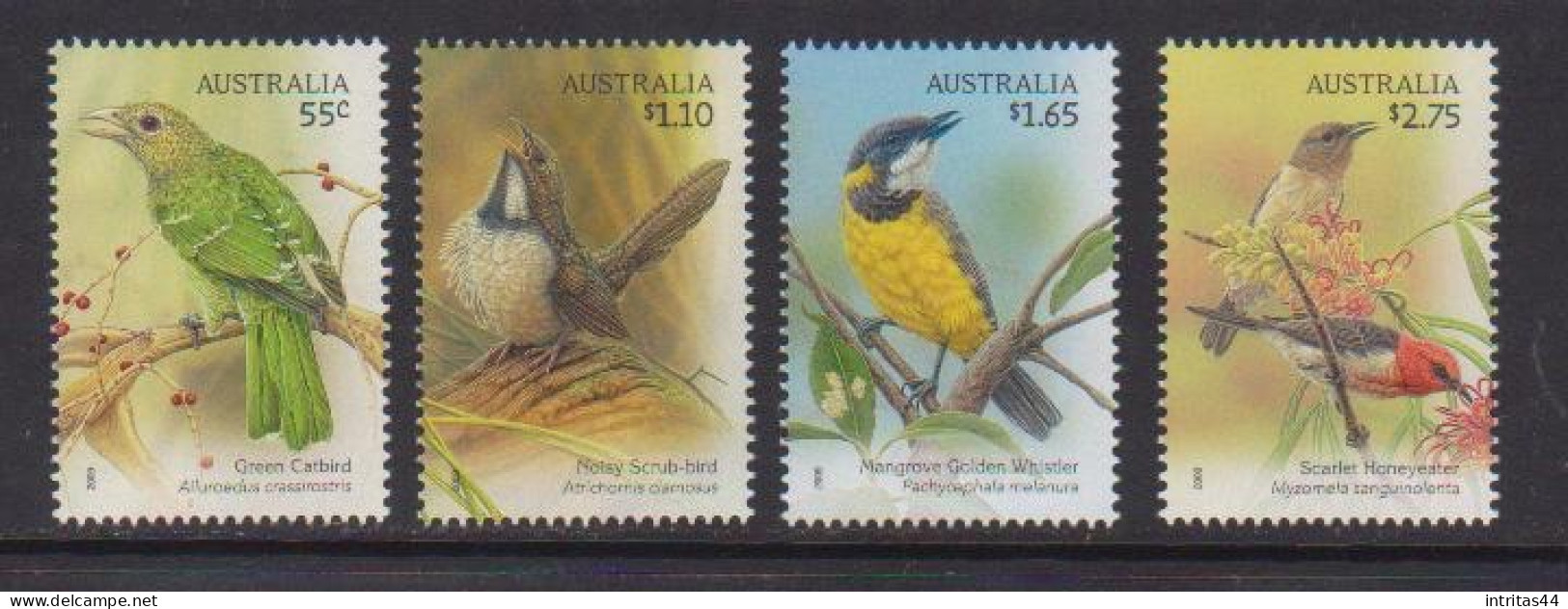 AUSTRALIA 2009 " AUSTRALIAN SONGBIRDS " SET  MNH - Ongebruikt