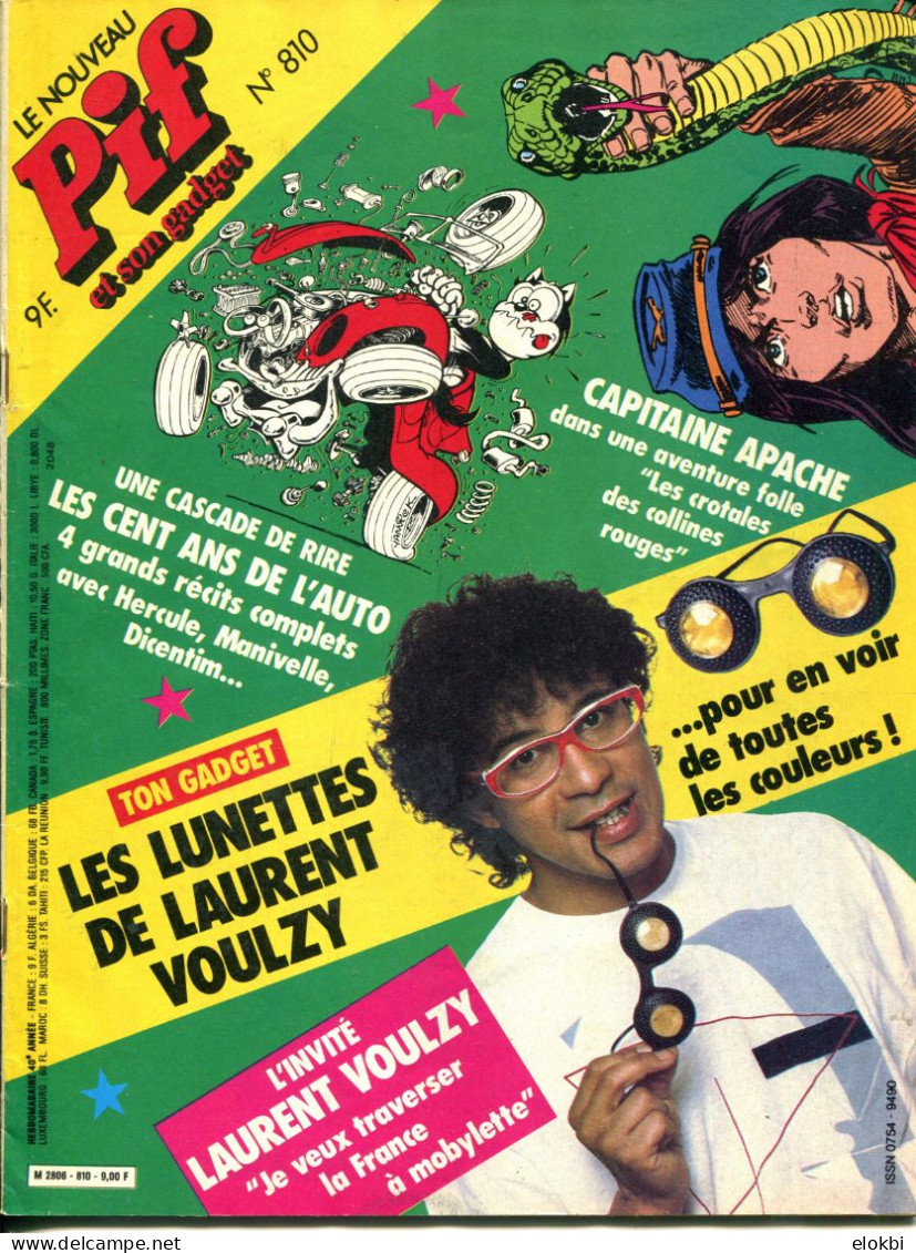 Pif Gadget N°810 - Octobre 1984 - Pif Gadget