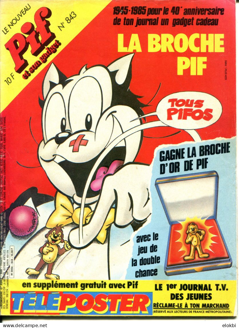 Pif Gadget N°843 - Pif Gadget