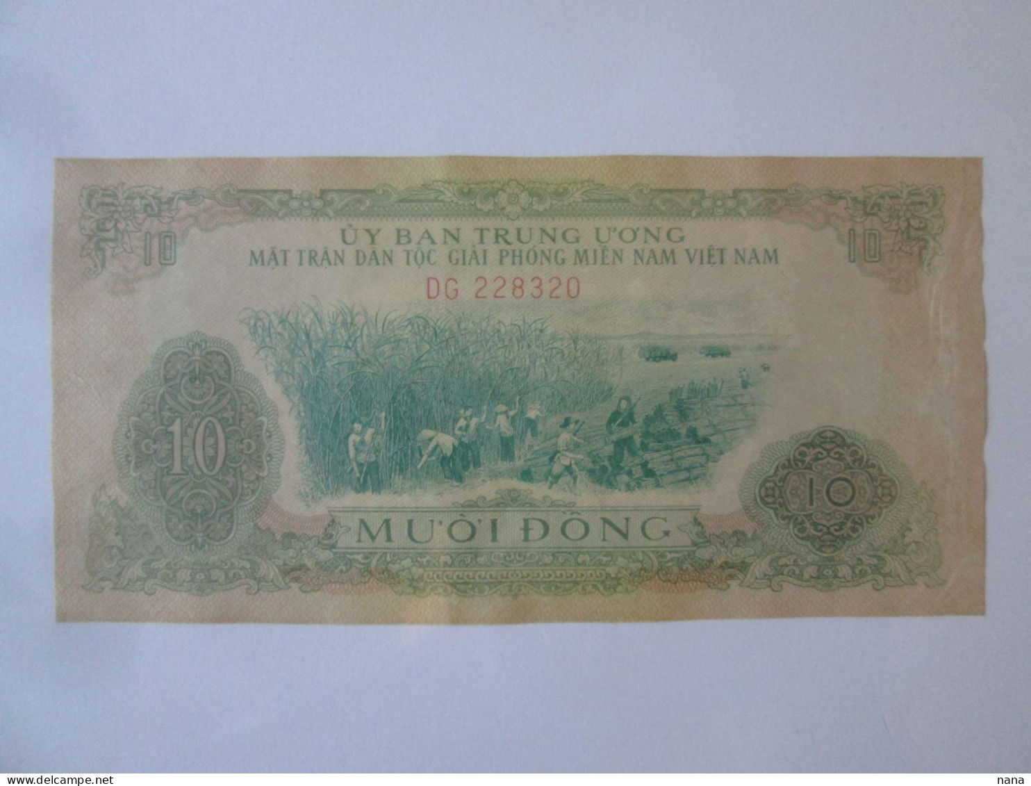 South Vietnam 10 Dong 1963 Banknote See Pictures - Viêt-Nam