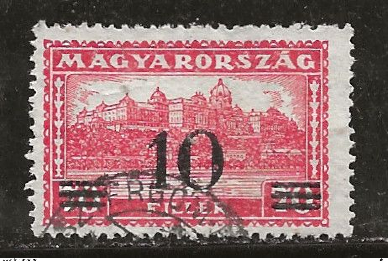 Hongrie 1933 N°Y.T. :  461 Obl. - Usado