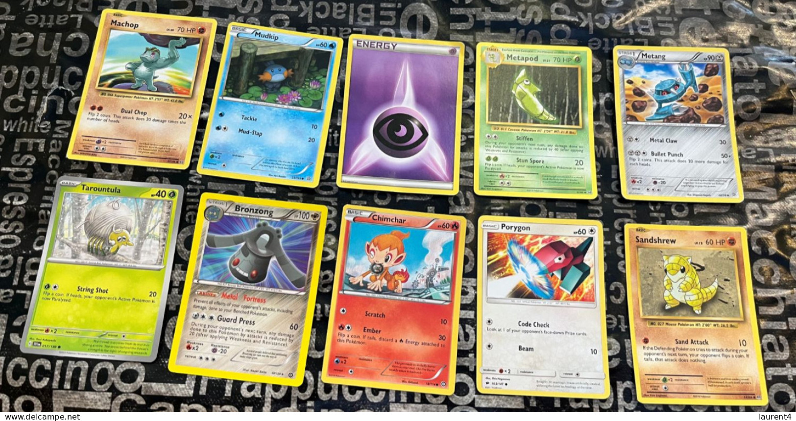 3-2-2024 - Pokémon Card - Selection Of 10 POKEMON Circulated Cards (as Seen On Scan) No Swapping Possible - Lots & Collections