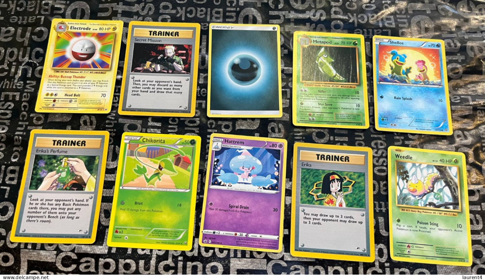 3-2-2024 - Pokémon Card - Selection Of 10 POKEMON Circulated Cards (as Seen On Scan) No Swapping Possible - Lots & Collections
