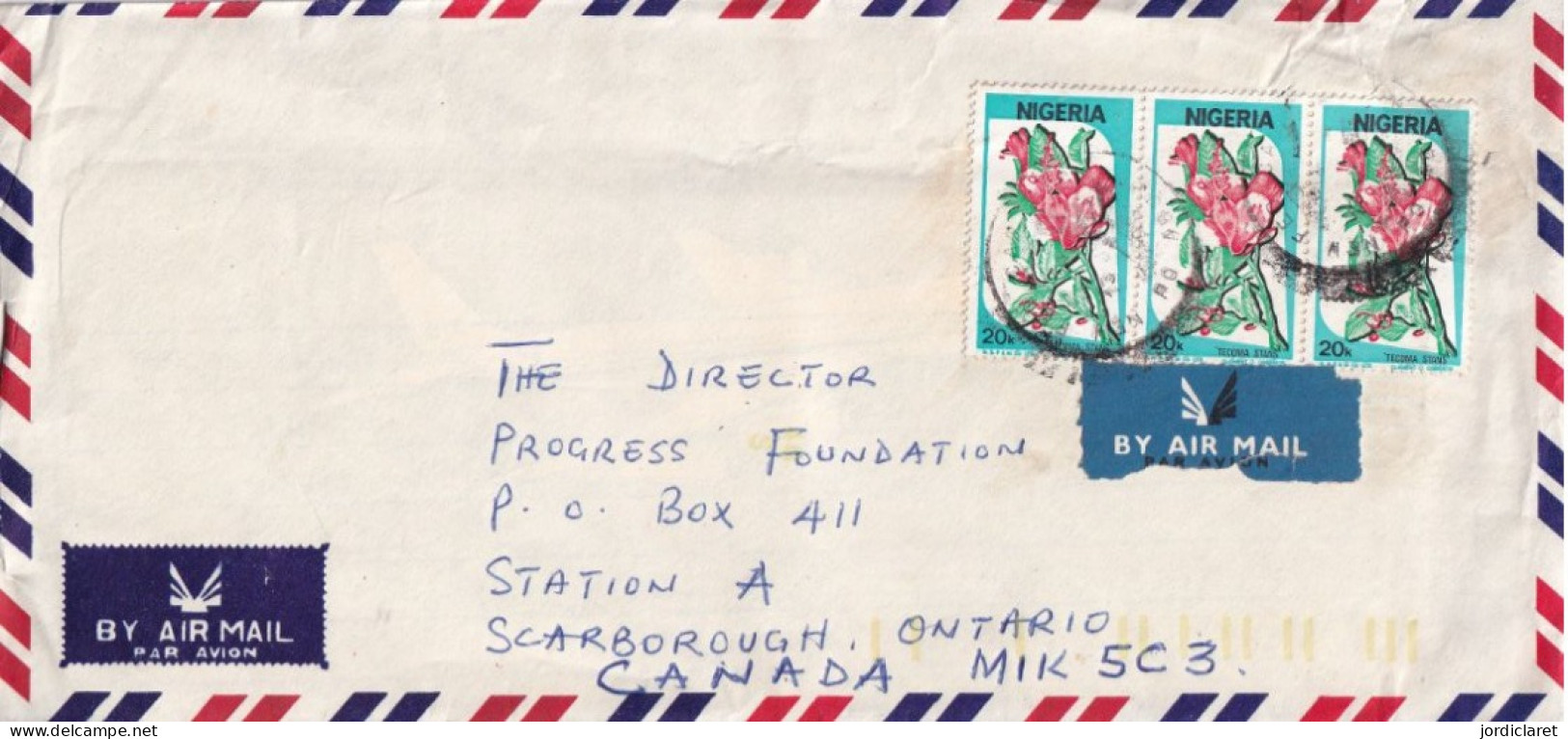 LETTER - Nigeria (1961-...)