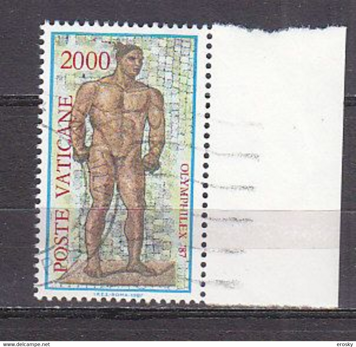 Z2001 - VATICANO SASSONE N°814 - VATICAN Yv N°814 - Used Stamps