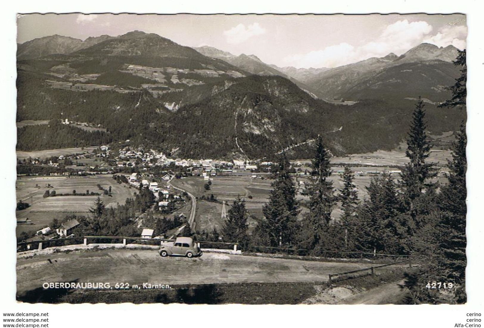 OBERDRAUBURG:  BLICK  -  PHOTO -  KLEINFORMAT - Oberdrauburg