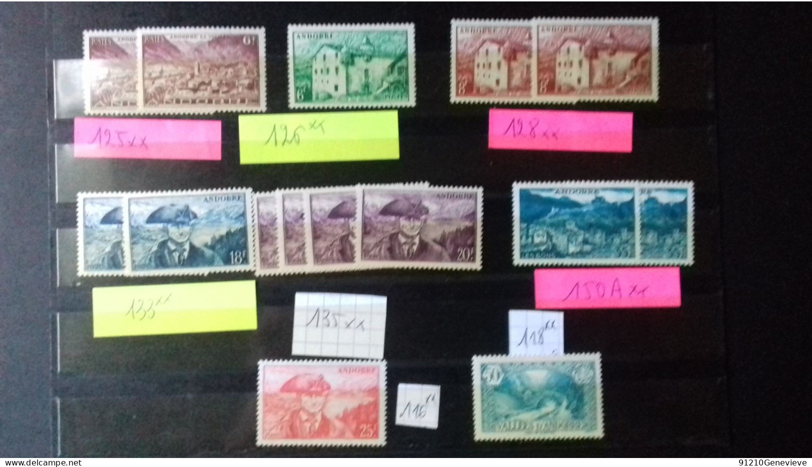 ANDORRE   LOT  ** - Unused Stamps