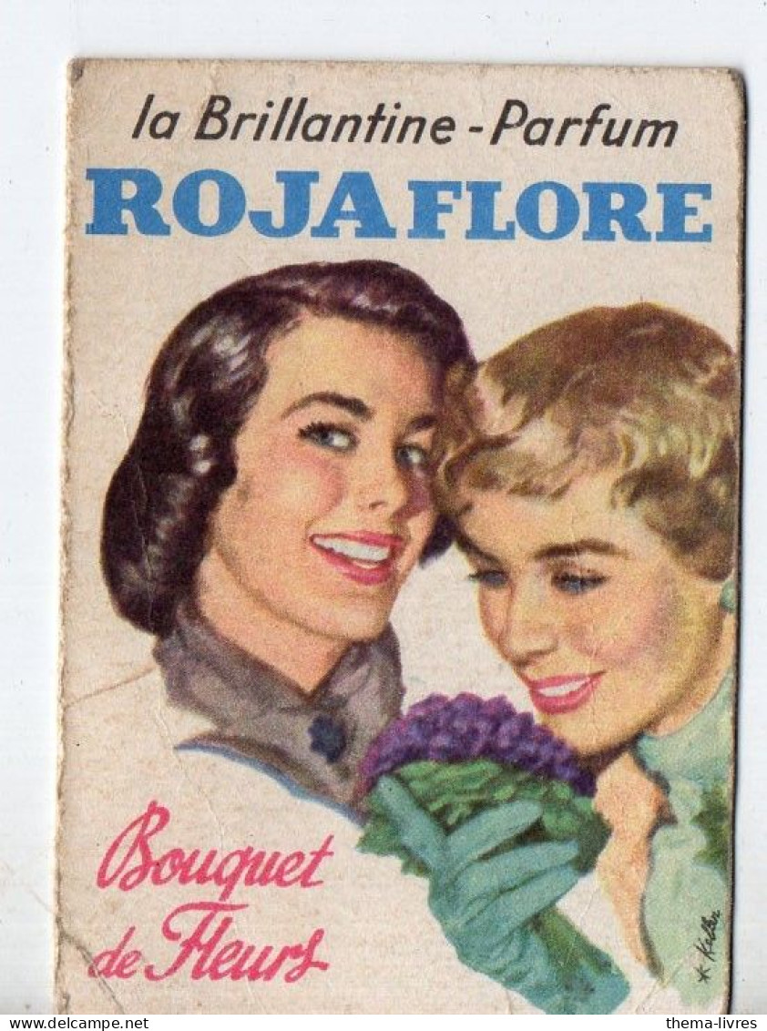 Carte  Parfumée-calendrier 1963 ROJA FLORE  (PPP46240) - Anciennes (jusque 1960)