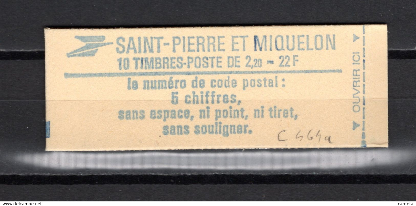 SAINT PIERRE ET MIQUELON  CARNET  N° 464  NEUF SANS CHARNIERE COTE  14.00€    LIBERTE - Booklets