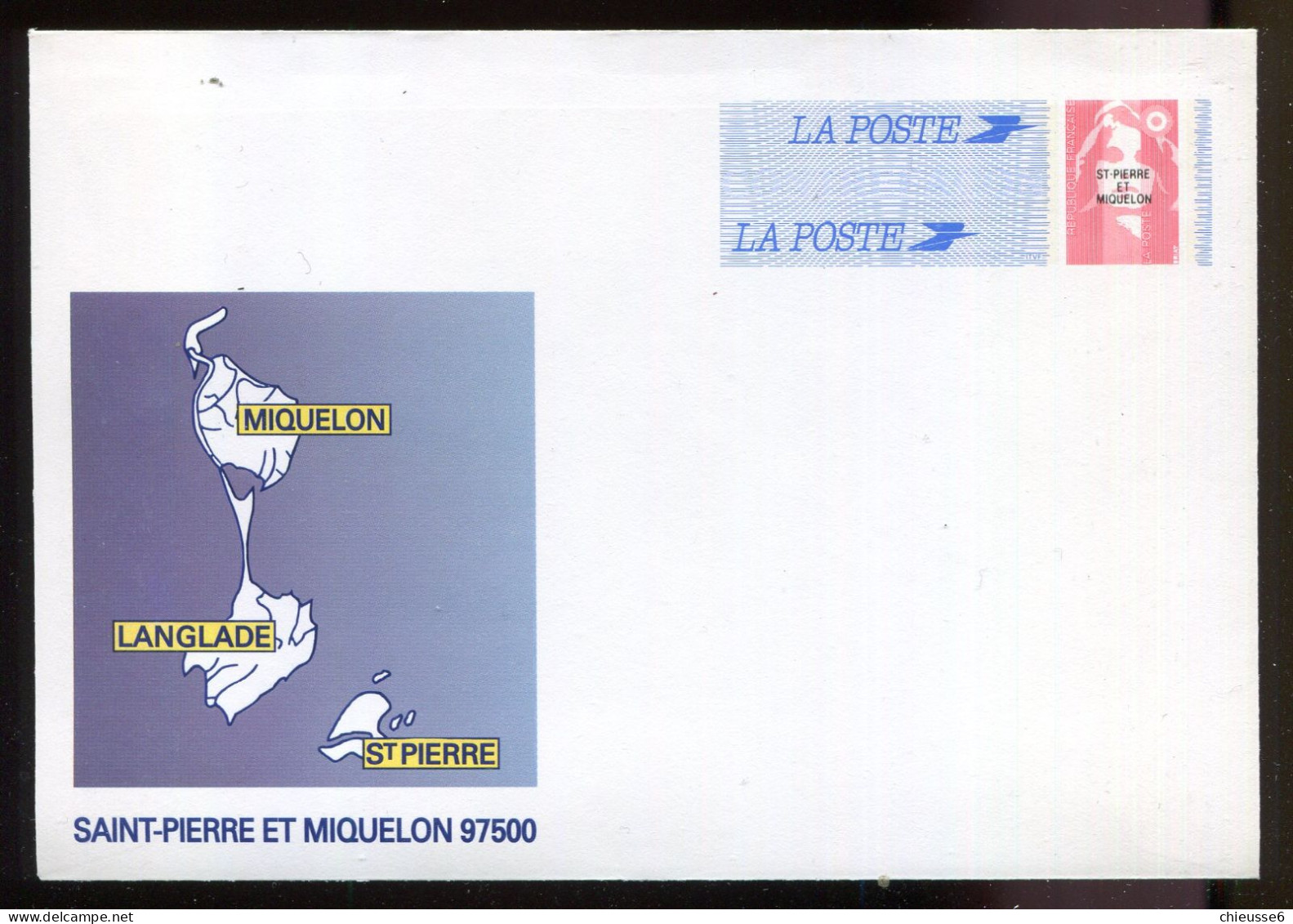 Saint Pierre Et Miquelon ** Entier Postal - Ganzsachen