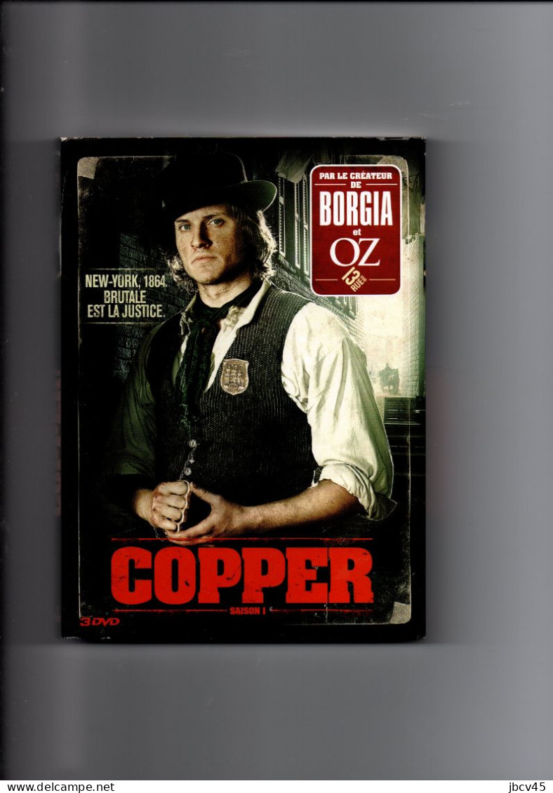 Coffret De 3 DVD   COPPER  Saison 1 - Policiers