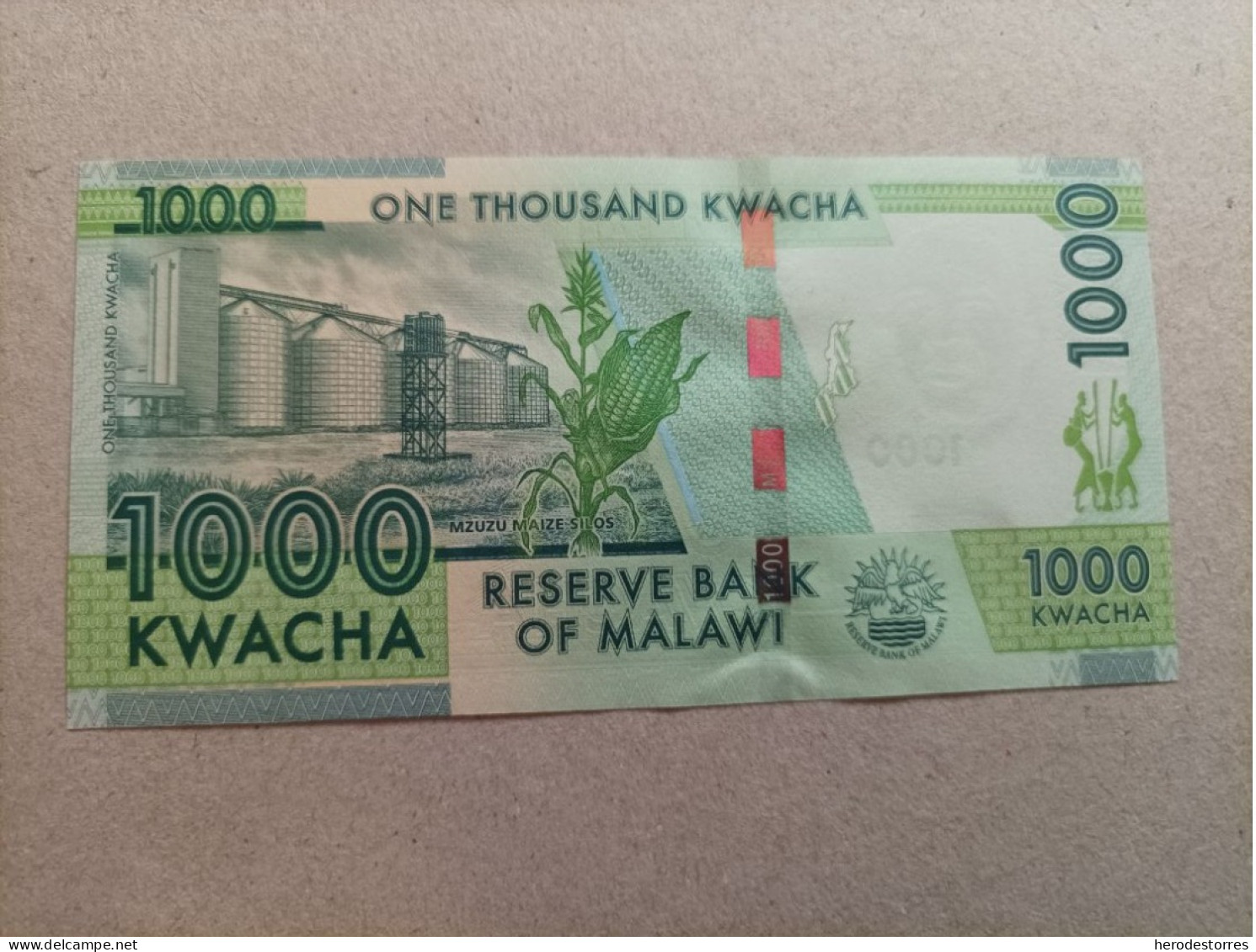 Billete De Malawi 1000 Kwacha, Año 2012, UNC - Malawi