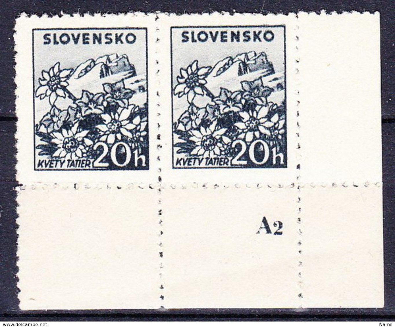 ** Slovaquie 1940 Mi 73 YA (Yv 41), (MNH) - Other & Unclassified
