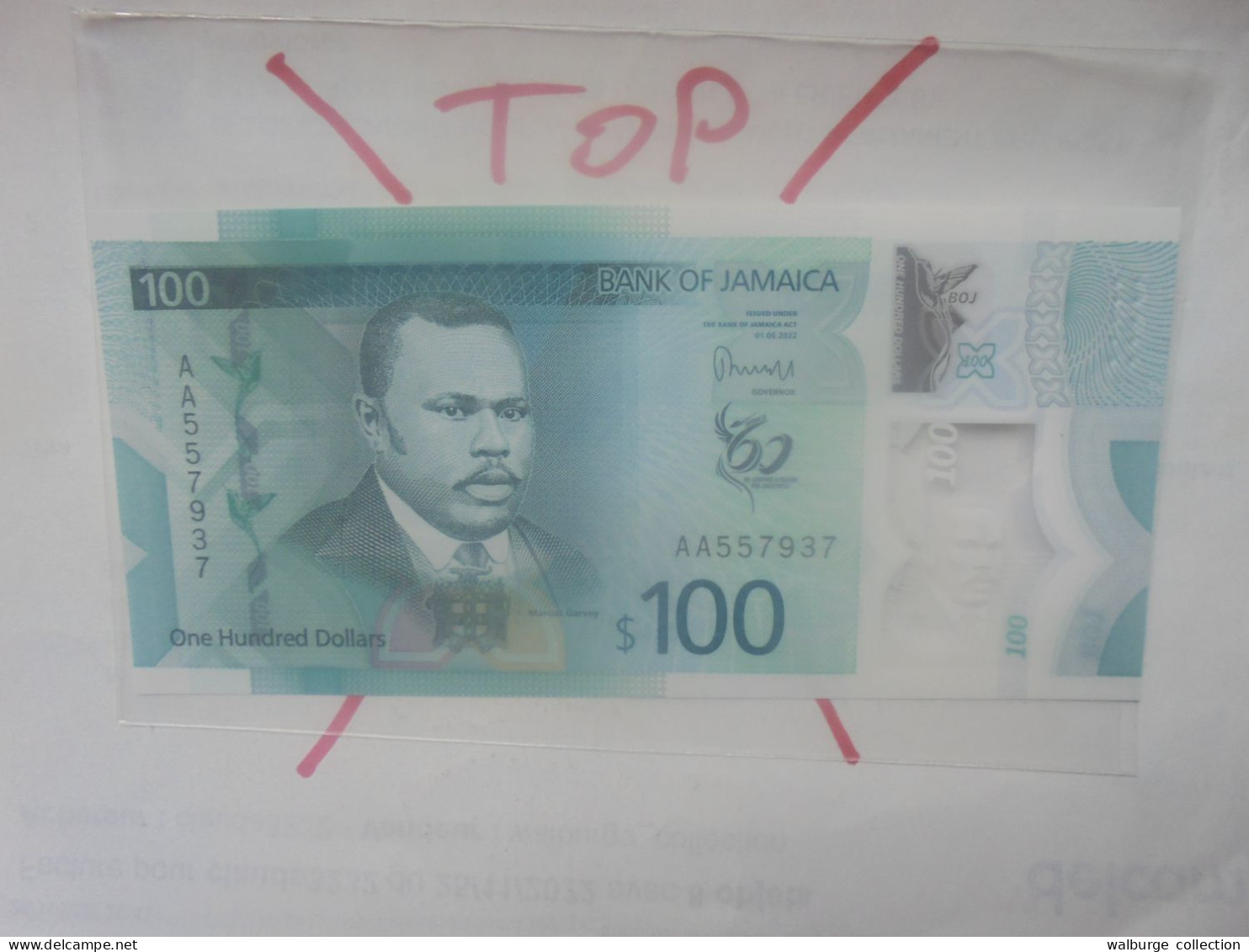 JAMAIQUE 100$ 2022 Neuf (B.32) - Jamaica