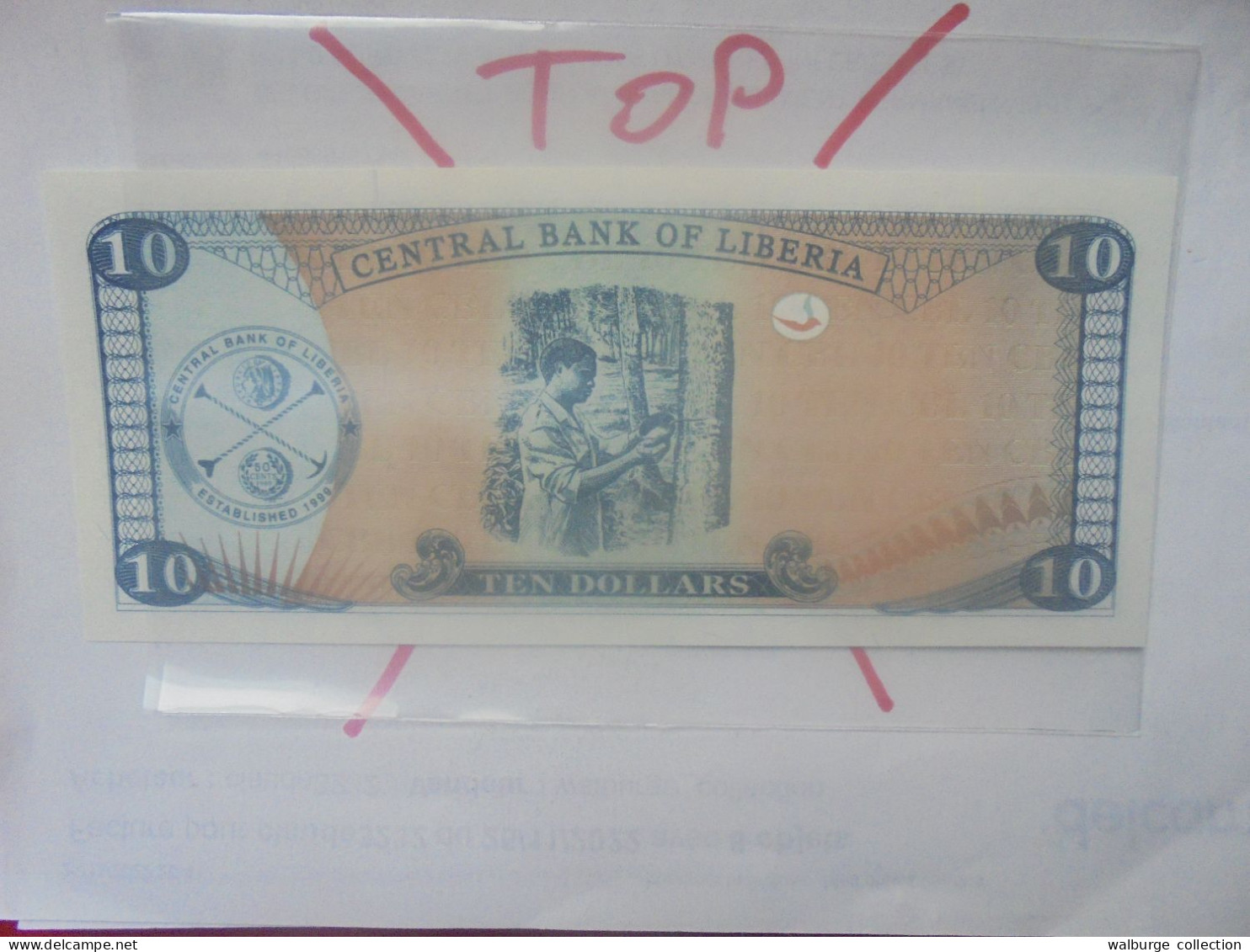 LIBERIA 10$ 2011 Neuf (B.32) - Liberia
