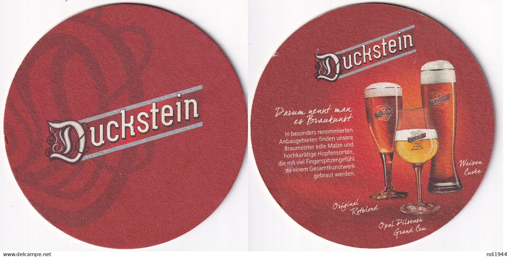 #D293-053 Viltje Duckstein - Beer Mats