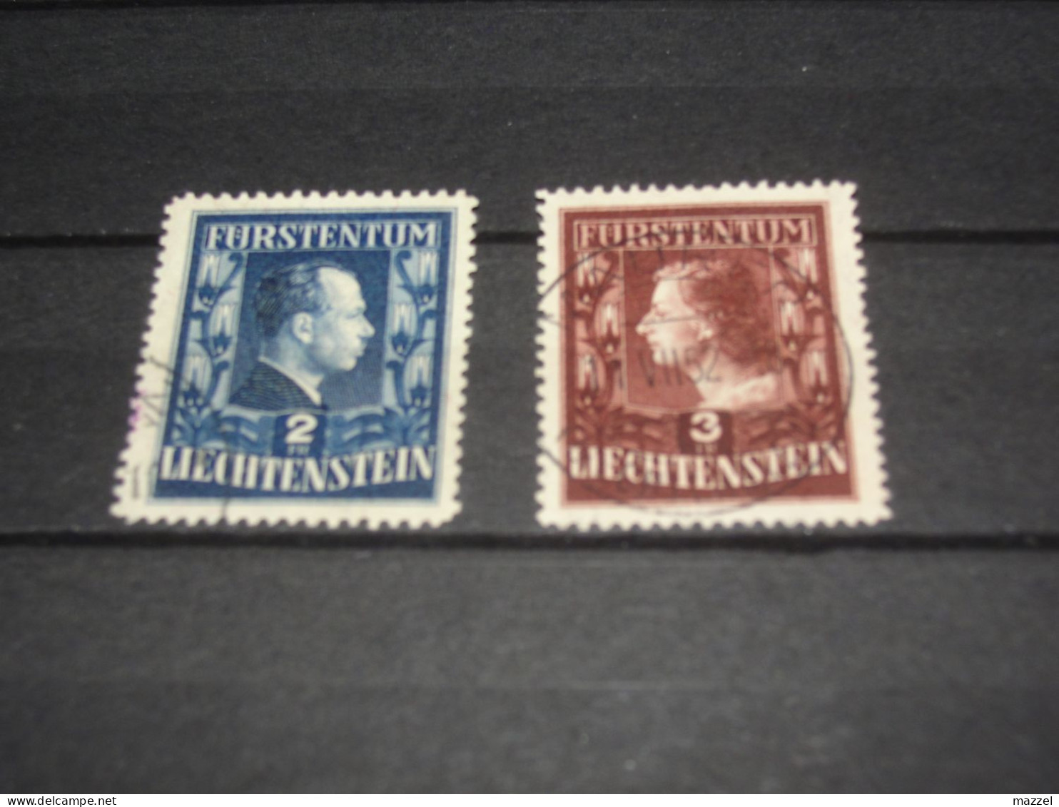 LIECHTENSTEIN   SERIE  304-305   GEBRUIKT (USED) - Used Stamps