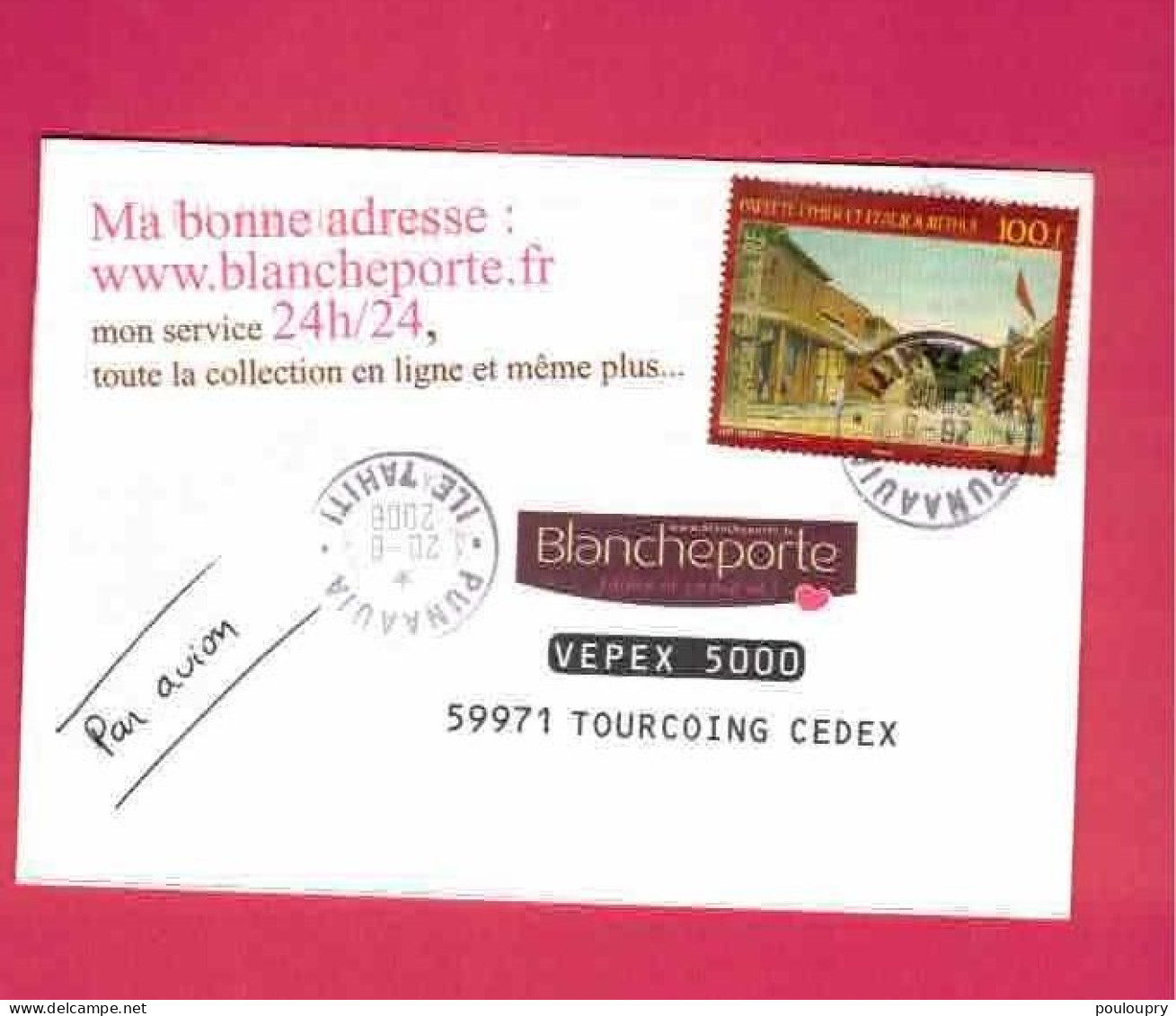 Lettre De 2008 Pour La France - YT N° 817 - Seul Sur Lettre - Storia Postale