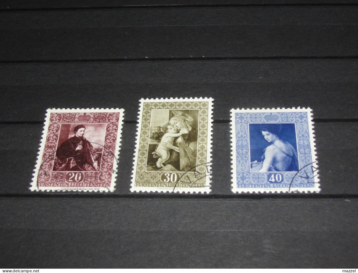 LIECHTENSTEIN   SERIE  306-308   GEBRUIKT (USED) - Used Stamps