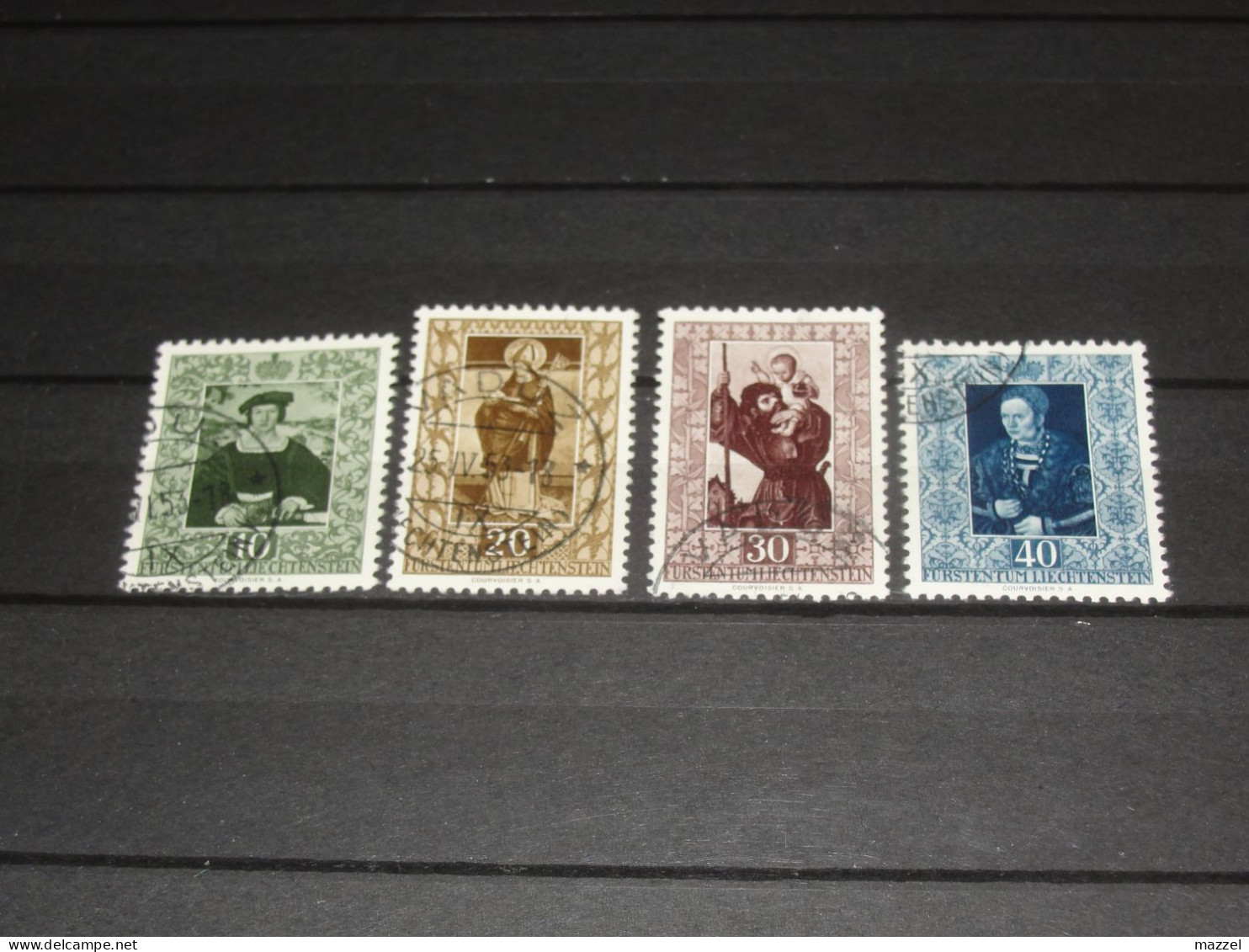 LIECHTENSTEIN   SERIE  311-314   GEBRUIKT (USED) - Used Stamps