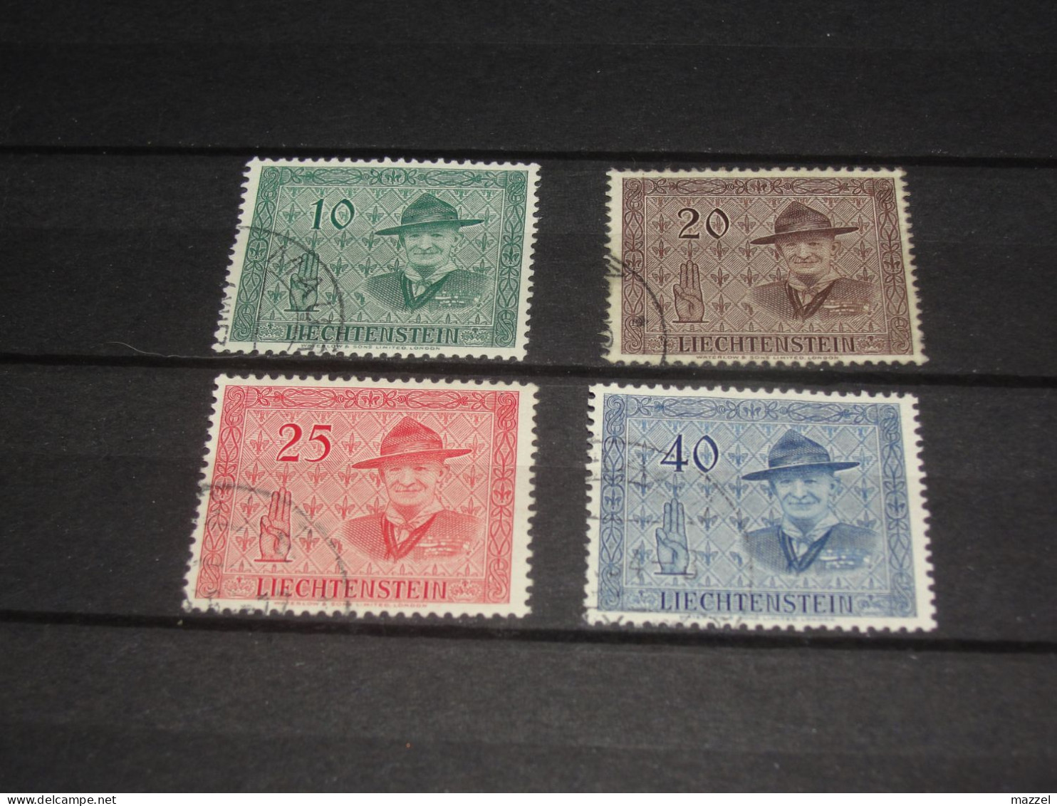 LIECHTENSTEIN   SERIE  315-318   GEBRUIKT (USED) - Used Stamps