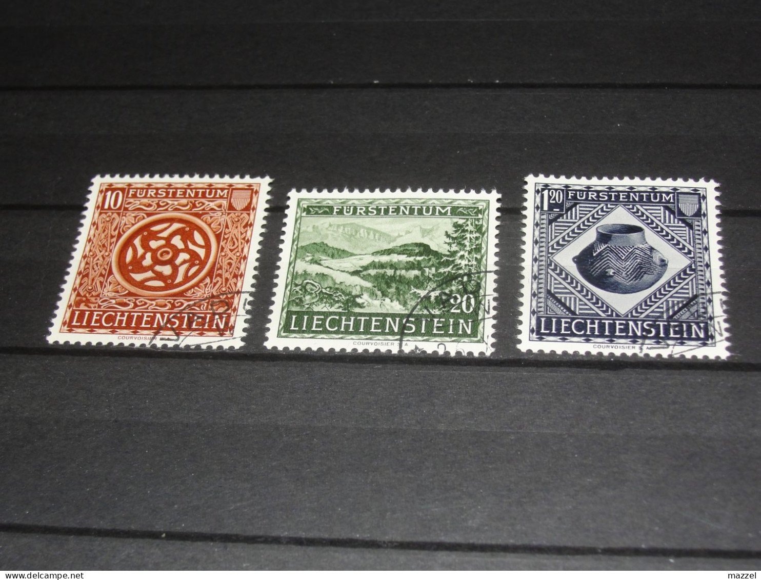 LIECHTENSTEIN   SERIE  319-321  GEBRUIKT (USED) - Gebraucht