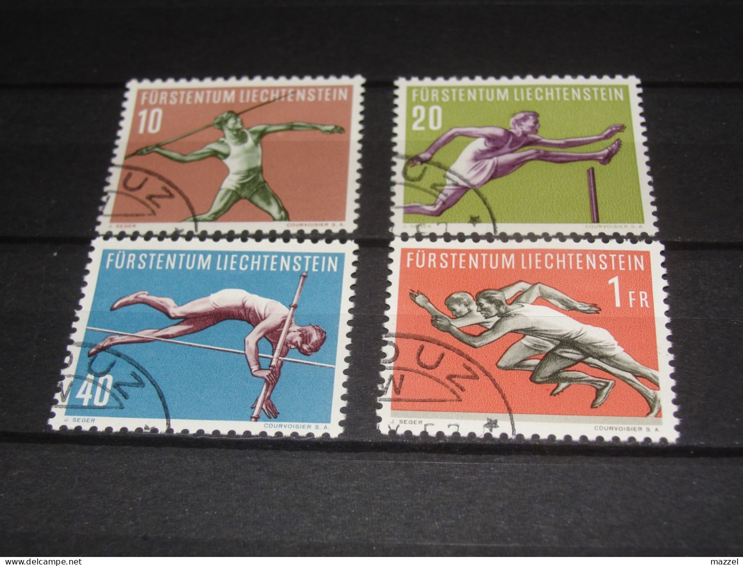 LIECHTENSTEIN   SERIE  342-345    GEBRUIKT (USED) - Used Stamps