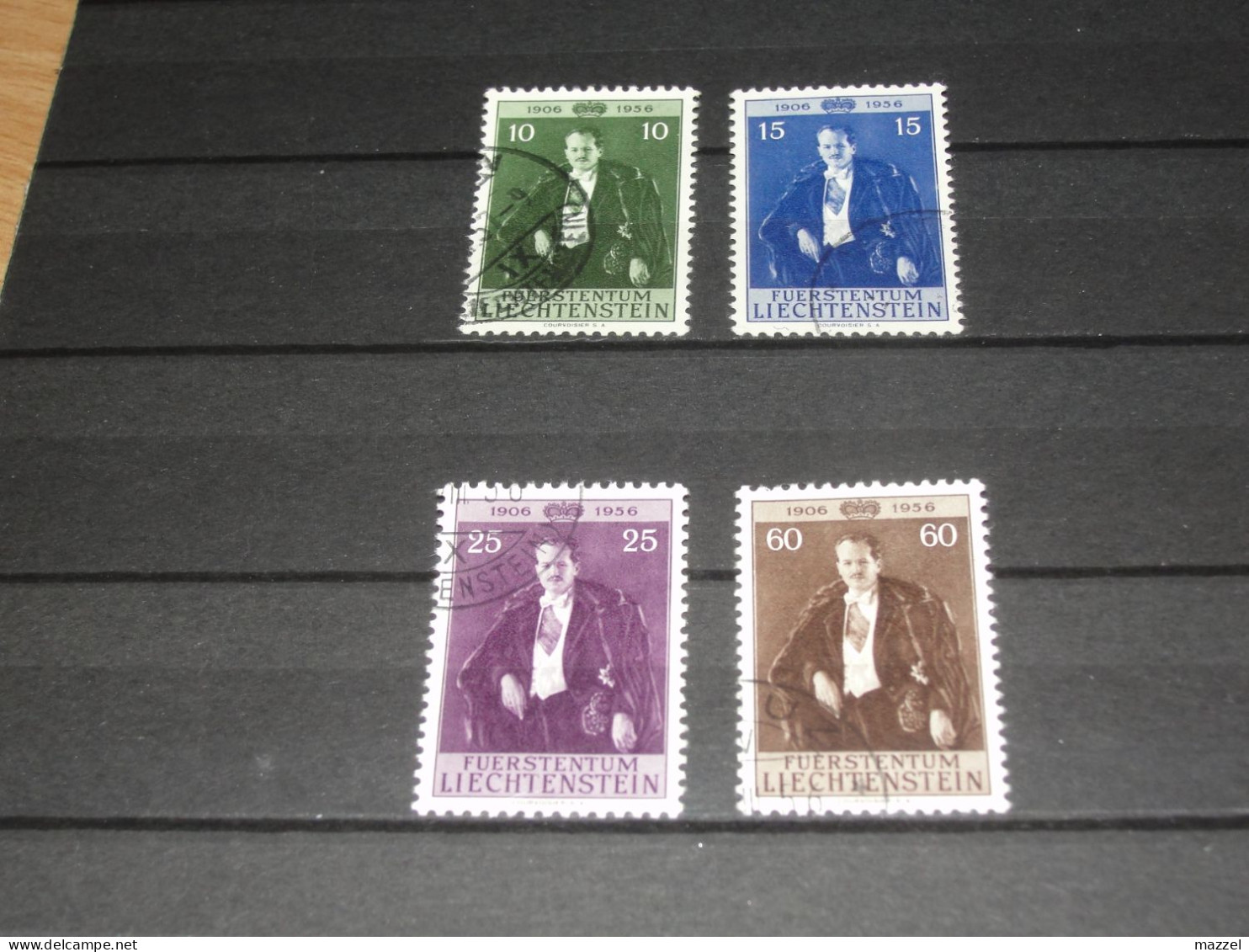 LIECHTENSTEIN   SERIE  348-351    GEBRUIKT (USED) - Used Stamps